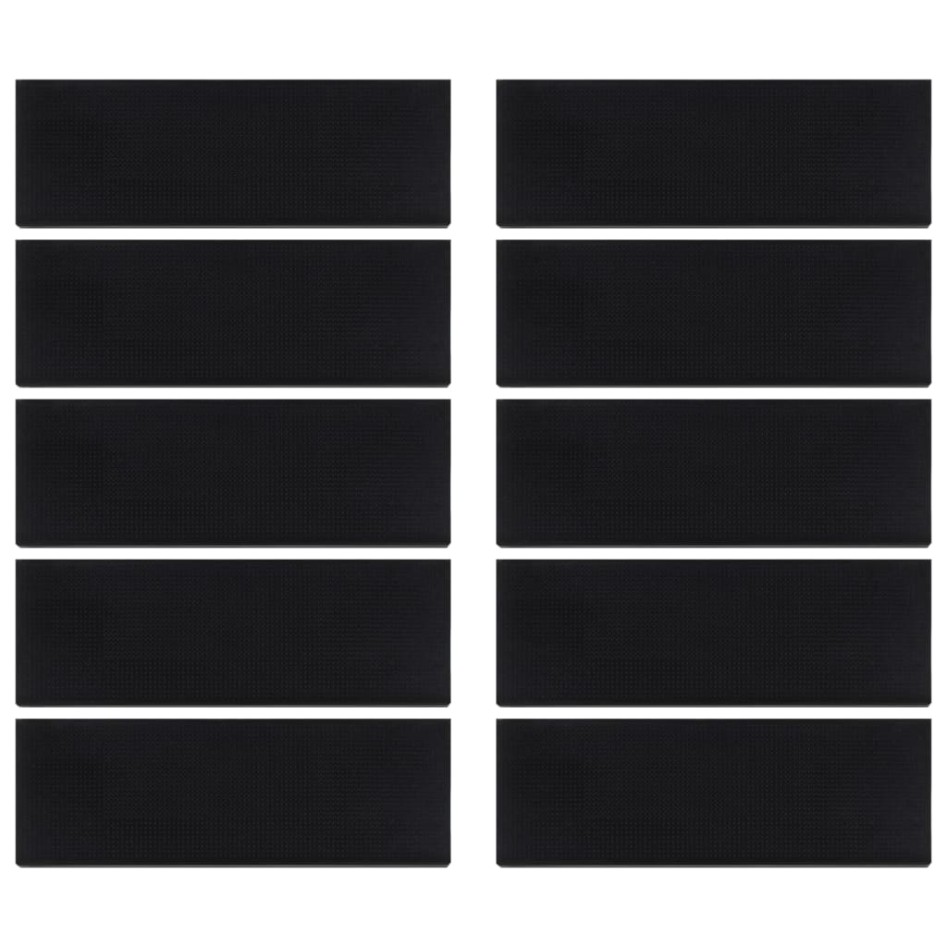 Alfombrillas de escalera de goma 10 uds goma 25x75