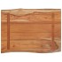 Tablero de mesa rectangular acacia borde vivo 50x40x2,5