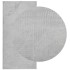 Alfombra de pelo corto look escandinavo IZA gris 100x200