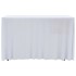 Fundas elásticas para mesa 2 uds con falda 183x76x74 cm