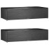 Fundas muebles jardín 2 uds 12 ojales rectangular 315x160x75