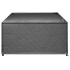 Fundas muebles jardín 2 uds 12 ojales rectangular 315x160x75
