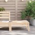 Taburete de jardín madera maciza de