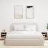 Muebles TV de pared luces LED 2 uds roble marrón 30x28,5x30