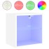 Mesita de noche de pared con luces LED