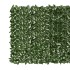 Pantalla de balcón de hojas verde oscuro 200x150