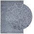 Alfombra de pelo largo moderna azul 120x170