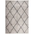 Alfombra pelo largo moderna PAMPLONA beige antracita 120x170