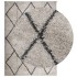 Alfombra pelo largo moderna PAMPLONA beige antracita 120x170