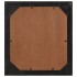 Espejo de baño madera maciza de mango y vidrio 55x1x60