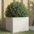 Jardinera acero blanco 32x30x29