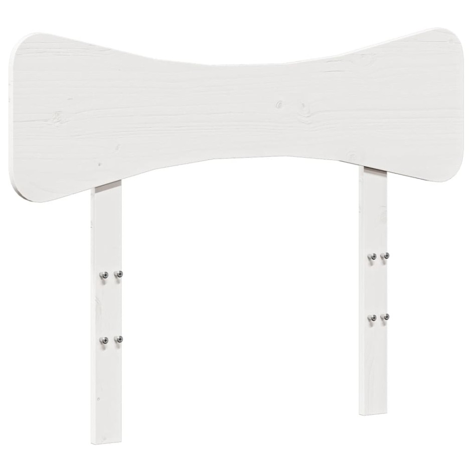 Cabecero de cama madera maciza de pino blanco 90