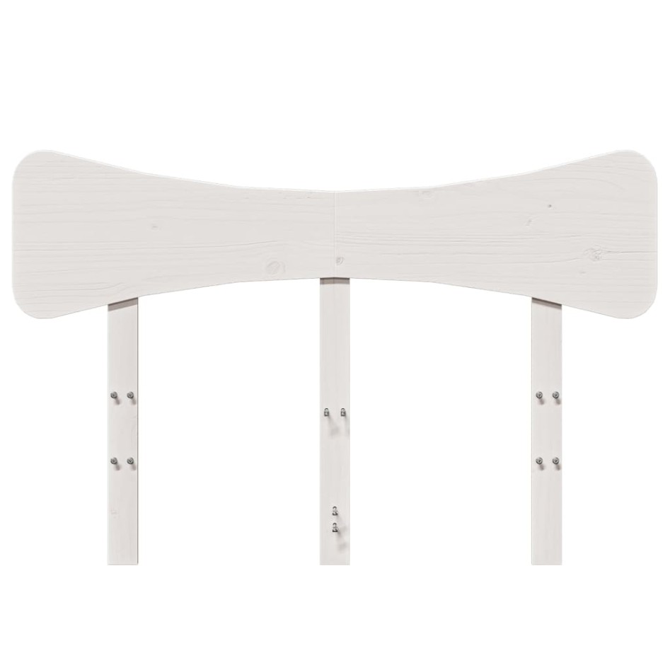 Cabecero de cama madera maciza de pino blanco 135