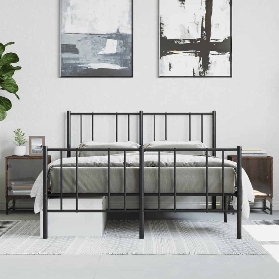 Mesitas noche puertas de vidrio 2 uds roble marrón 35x37x50