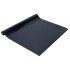 Lámina de ventana esmerilada estática PVC negro 90x2000