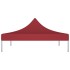Techo de carpa para celebraciones burdeos 3x3 m 270