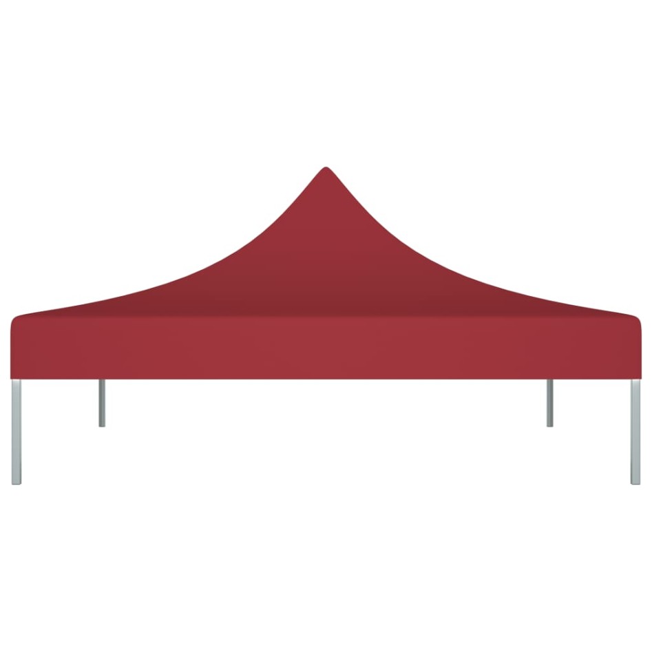 Techo de carpa para celebraciones burdeos 3x3 m 270
