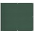 Pantalla de balcón 100% poliéster Oxford verde oscuro