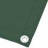 Pantalla de balcón 100% poliéster Oxford verde oscuro