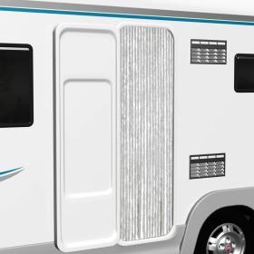 Cortina antimoscas chenilla gris 56x185