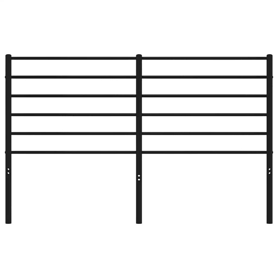 Cabecero de metal negro 150