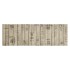 Alfombra de cocina lavable terciopelo estampado valla 60x180
