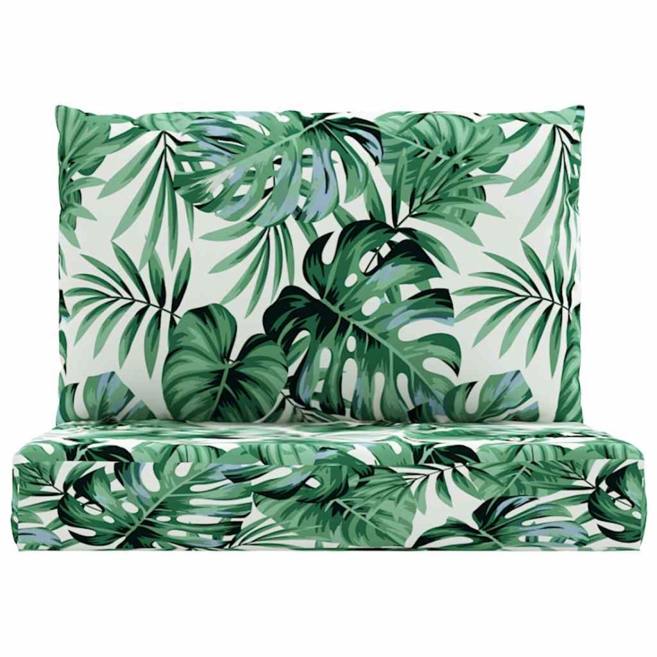 Cojines para palets 2 unidades tela estampado de