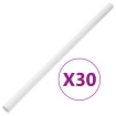 Canaletas para cables con clips PVC Ø30 mm 30 m
