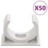 Canaletas para cables con clips PVC Ø30 mm 30
