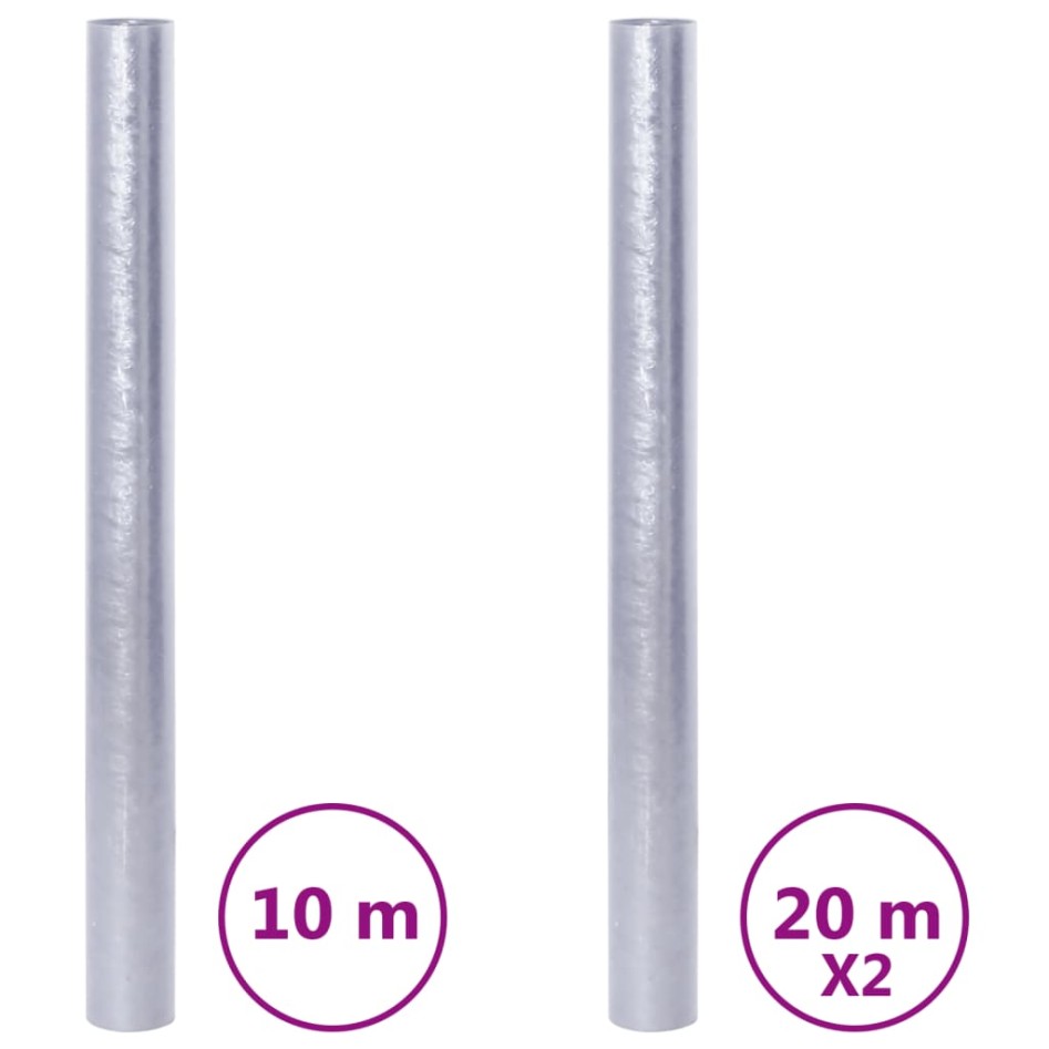 Láminas de ventana esmerilada 3 uds PVC estampado arco iris