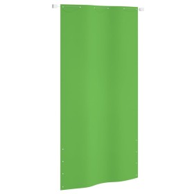 Toldo pantalla para balcón tela oxford verde claro 120x240