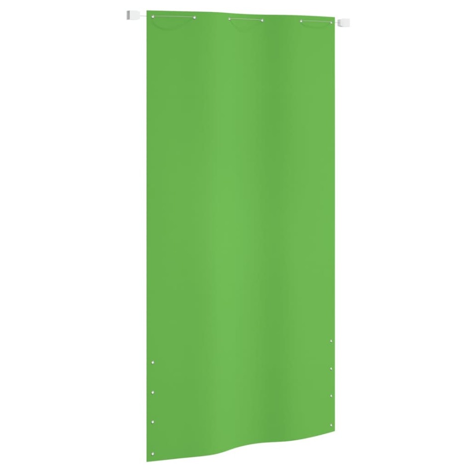Toldo pantalla para balcón tela oxford verde claro 120x240