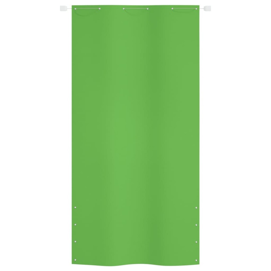 Toldo pantalla para balcón tela oxford verde claro 120x240