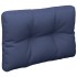 Set de cojines para sofá de palets tela azul marino 60x40x12