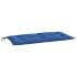 Cojines de banco jardín 2 uds tela Oxford azul real 100x50x7
