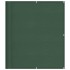 Pantalla de balcón 100% poliéster Oxford verde oscuro
