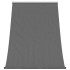 Toldo retráctil de tela y acero gris antracita 150x150