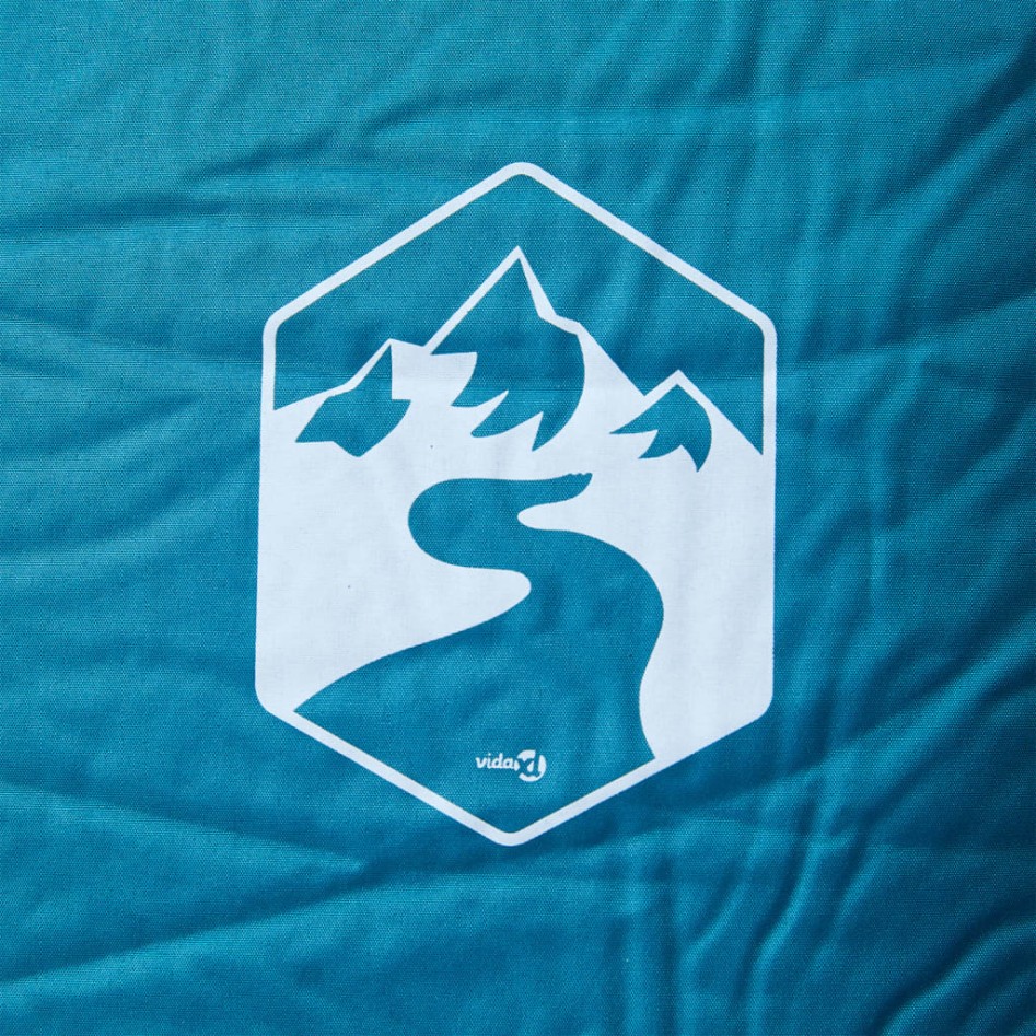 Colchón de camping autoinflable con almohada 1 persona