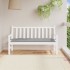 Cojín de banco de jardín tela Oxford gris 150x50x7