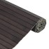 Alfombra rectangular bambú marrón oscuro 60x500