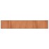 Alfombra rectangular bambú marrón 70x400