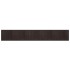 Alfombra rectangular bambú marrón oscuro 80x500