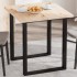 Tablero de mesa rectangular 2 uds madera de pino 70x35x2,5