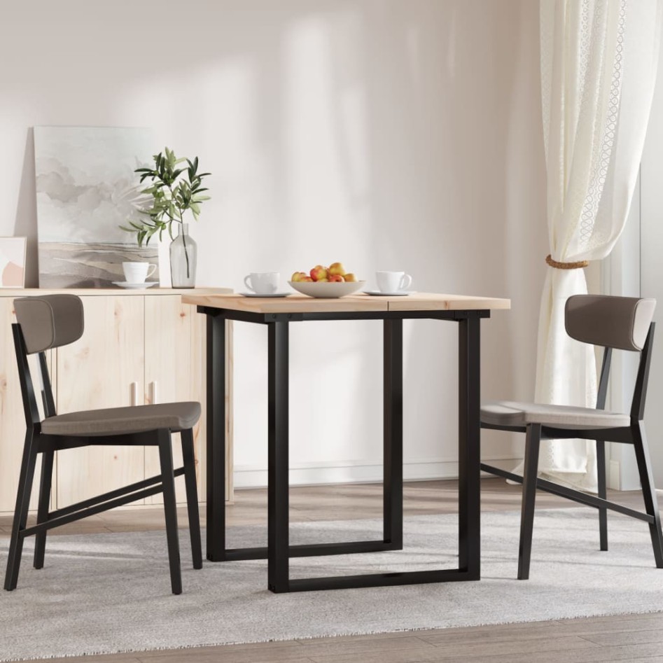 Tablero de mesa rectangular 2 uds madera de pino 70x35x2,5