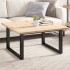 Tablero de mesa rectangular 2 uds madera de pino 90x45x2,5