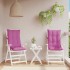 Cojines de silla con respaldo alto 2 uds tela Oxford