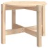 Mesa de centro de madera maciza de pino 62,5x45