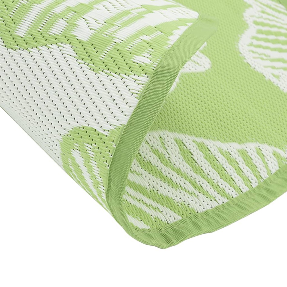 Alfombra exterior ARAKIL verde Ø200 cm