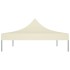 Techo de carpa para celebraciones color crema 4,5x3 m 270