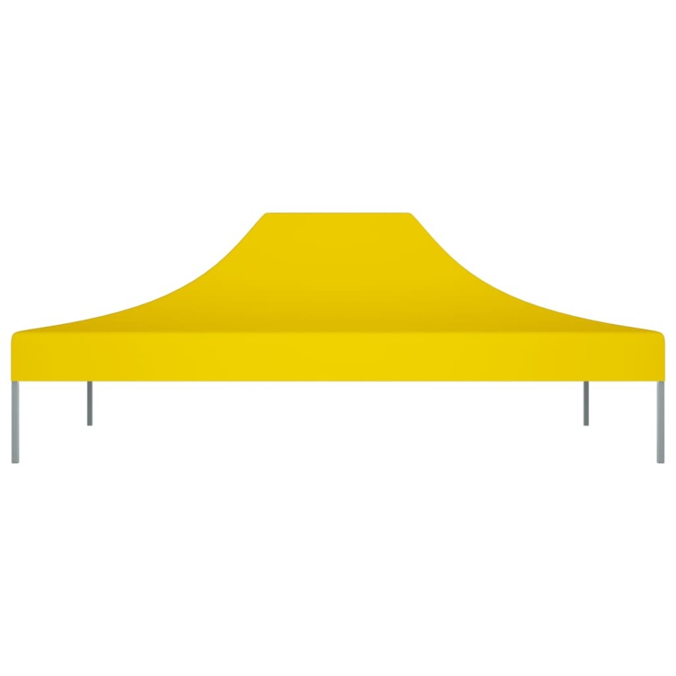 Techo de carpa para celebraciones amarillo 4,5x3 m 270